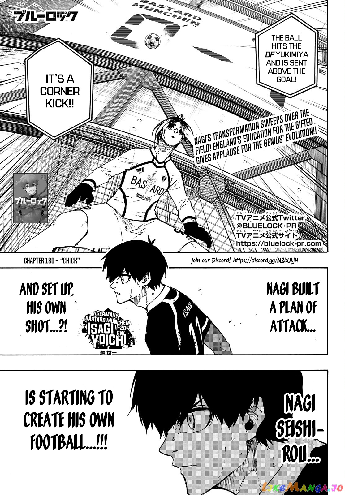 Blue Lock Chapter 180 image 02